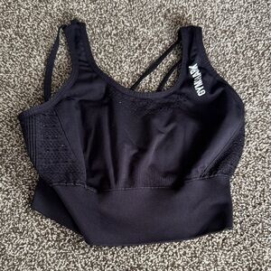 Gymshark Midnight Black Sports Bra